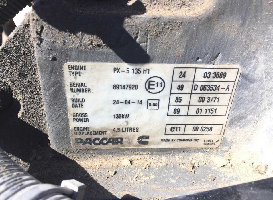 Motor Camion DAF LF 45 PX5 135 H1 EURO 6 89147920 -Piese de schimb DAF