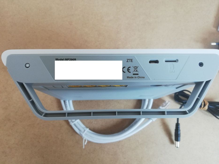 TE MF296R 4G wi-fi рутер