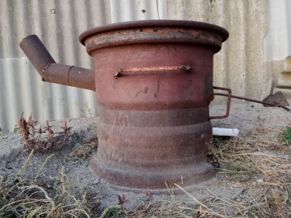 Мангал печка каптилка 3 в1