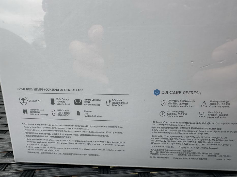 Чисто Нов дрон DJI Mini 5 Pro