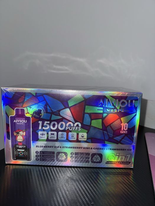 Vape 150,000 6 in 1 reincarcabil