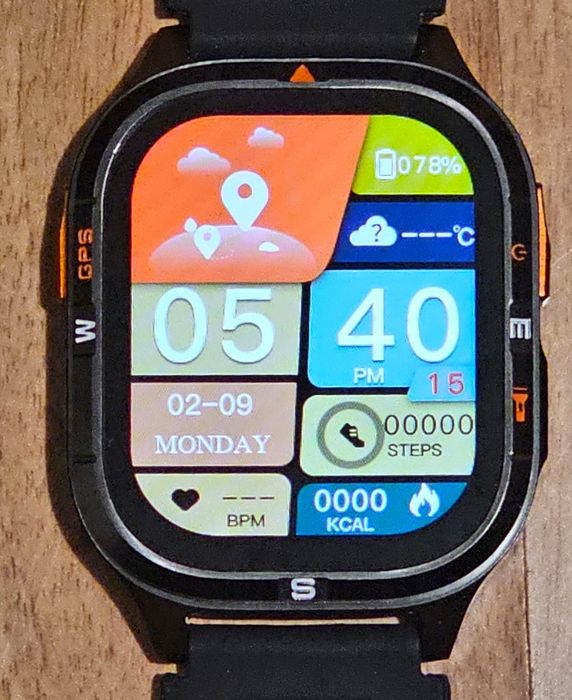 Samrt watch gps 2 inch