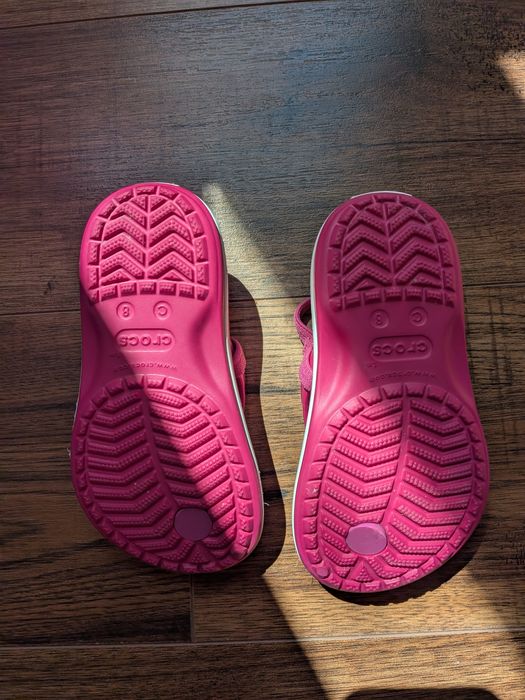 Джапанки Crocs размер C8, 24-25, 14,9 см.