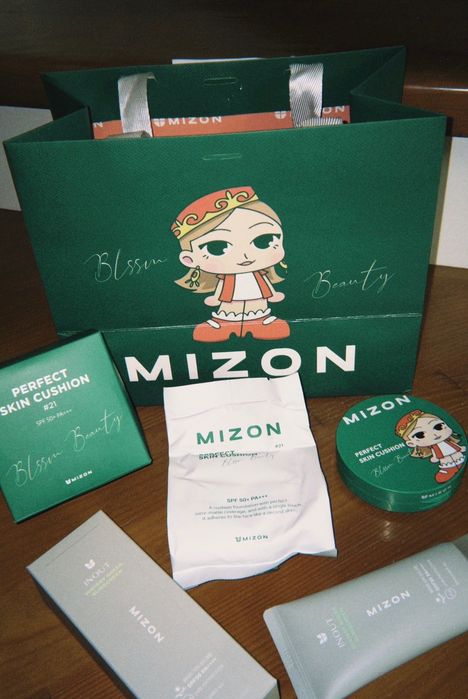 тон кушон Mizon с запаской , оригинал