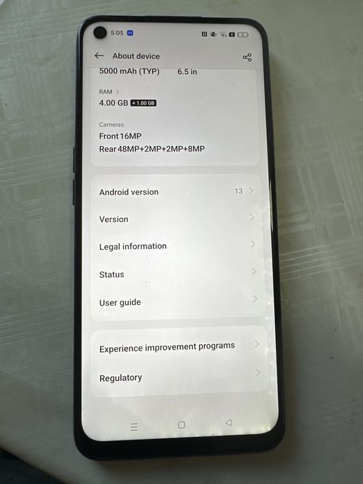 oppo A54 ,5g/64 g  liber retea