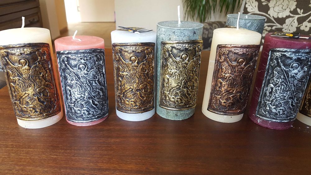 Подарък - Ръчно изработени свещи