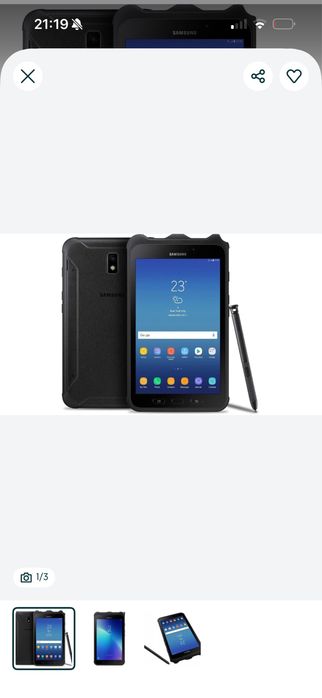 Продам планшет samsung Galaxy Tab Active