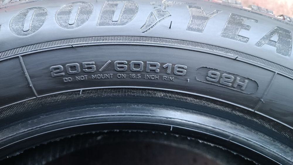205/60/16 Goodyear Дот 2022