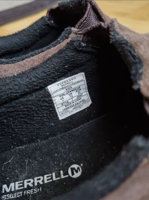 Ghete copii Merrell Jungle Moc Espresso J95607 - Dry, Copii - 32