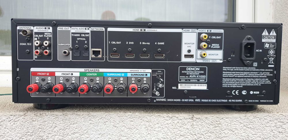 Vand amplificator DENON 5.1 cu telecomanda