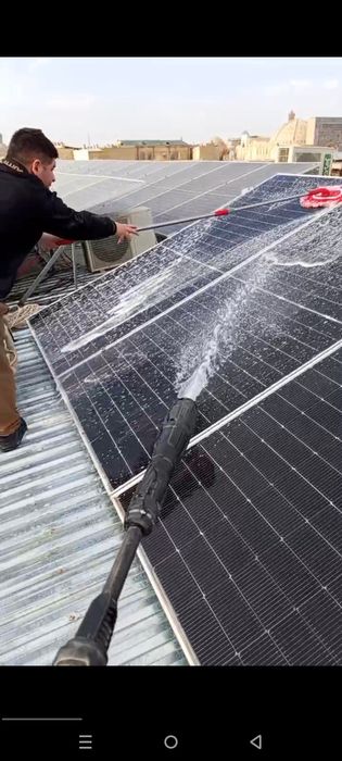 Quyosh panellarini yuvish Xizmati