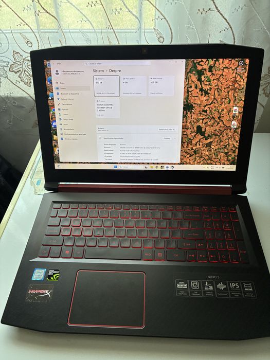 Laptop gaming Acer nitro/ schimb