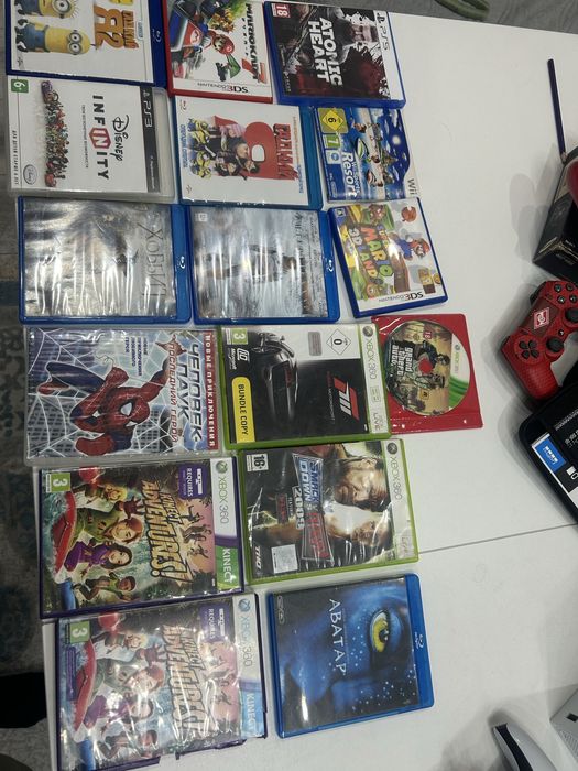 Игры Xbox psp ps3 ps4 ps5 ps1 фильмы 3ds