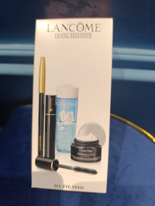 Набор Lancome- тушь,крем для глаз,средство для снятия макияжа