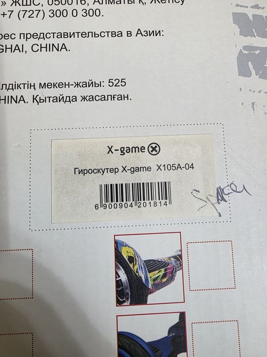 Гироскутер X-game X105A-04, 10"