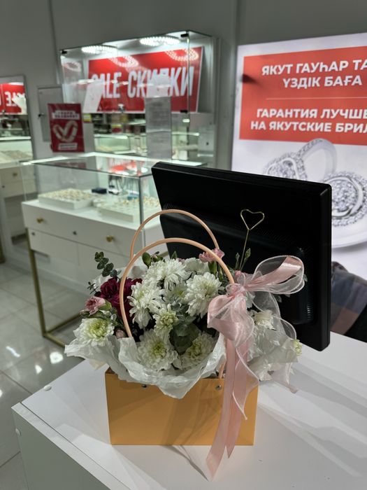 Свежая композиция цветов