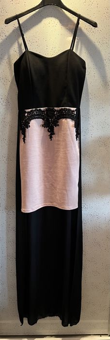 Rochie scurta cu trena