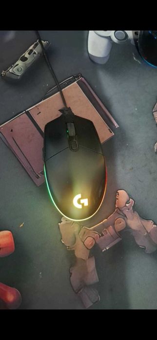 Setup gaming: PC+monitor+mouse+tastatura+casti