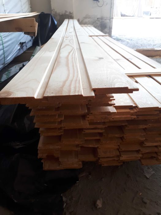 Вагонка Евро 2м, 2,5м и 3м (сосна) (сорт Норма сорт Оптима)