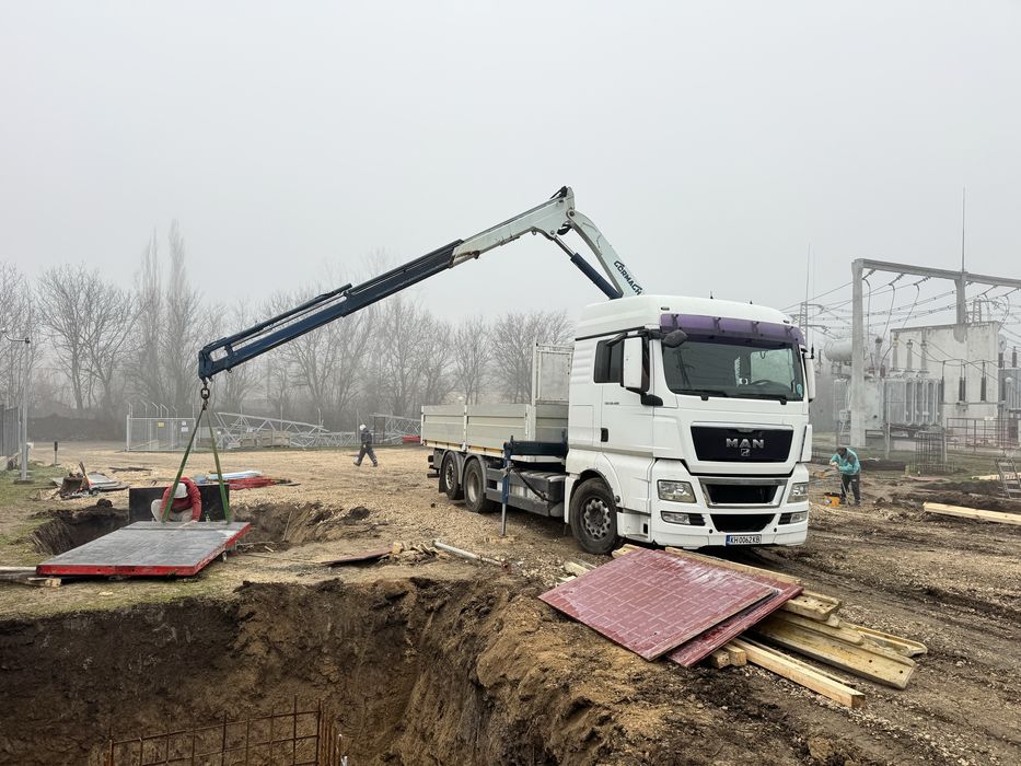 Hetronic-управление за кран с дистанционо