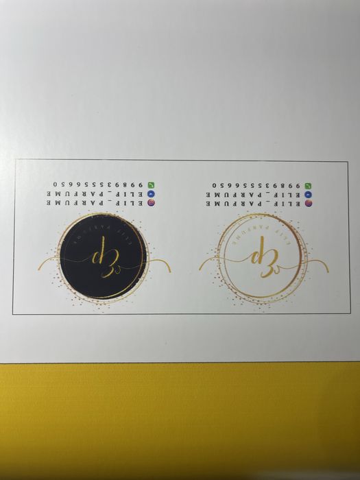 Стикер наклейки Stiker Reklama Poligrafiya