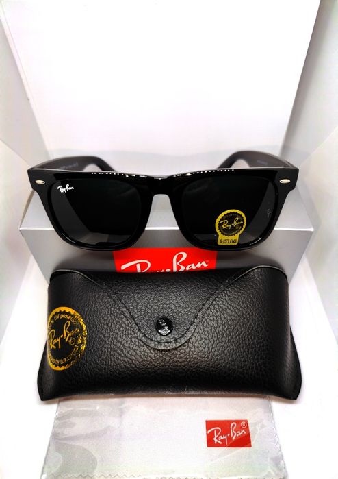 Ochelari de soare Ray Ban Wayfarer 2140 Black Frames-lentile de 54 mm