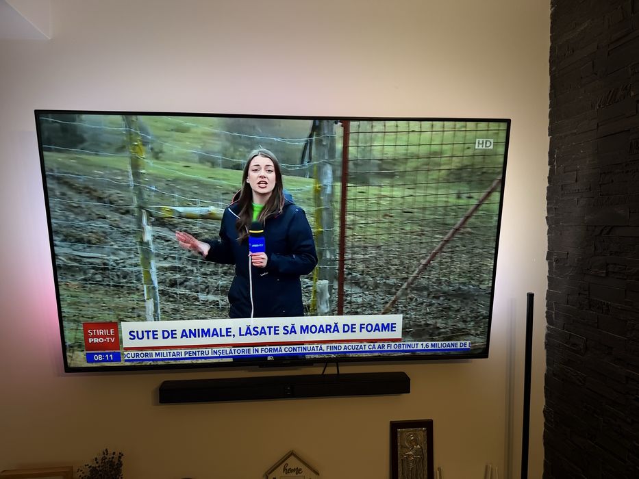 TV Philips Ambilight LED SMART TV 164cm