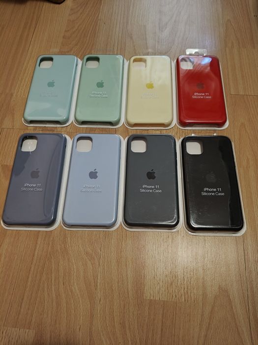 Husa iPhone 11 Silicone Case Noua