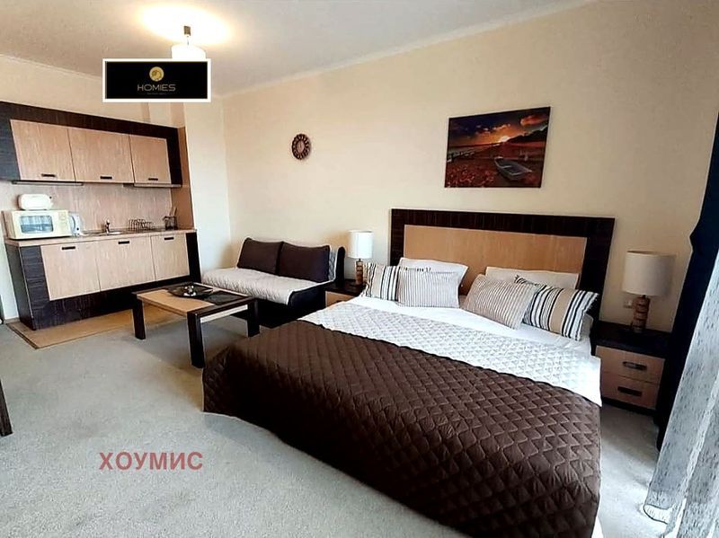 Едностаен апартамент 50 кв.м. за продажба в Слънчев бряг | 6-ти етаж, Обзаведен