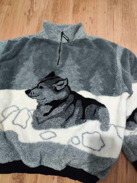 Bluza fleece Black Mountain Made in USA mărimea XL