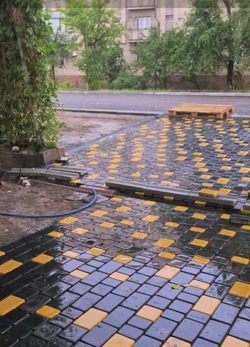 Укладка Брусчатка
