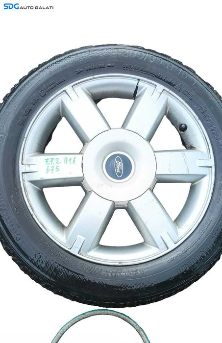 Janta Roata Aliaj 205 55 R16 6½Jx16H2 Ford Mondeo MK4 2007 - 2014 Cod 4M5J1007AA 4M5J-1007-AA [MX0366]