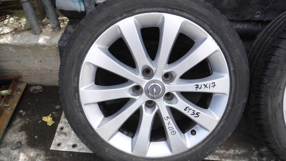 Jante 5x110 Opel Corsa  Astra H  215 45 17 vara Dunlop