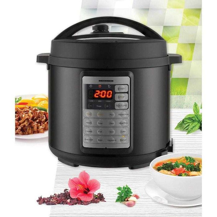 Oala sub Presiune Electrica Heinner HPCK-388K, 1000W, 6L, 12 Programe