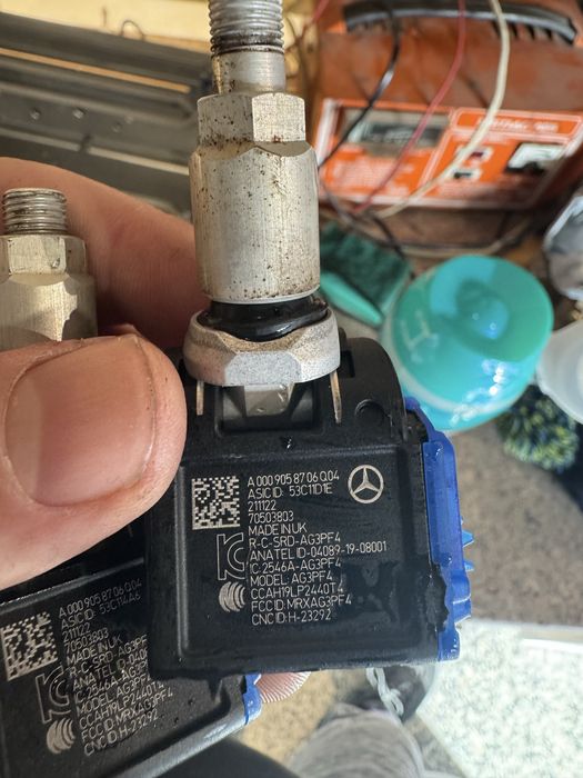 Senzori presiune roți Mercedes-Benz RDKS 4 buc Originali A0009058706