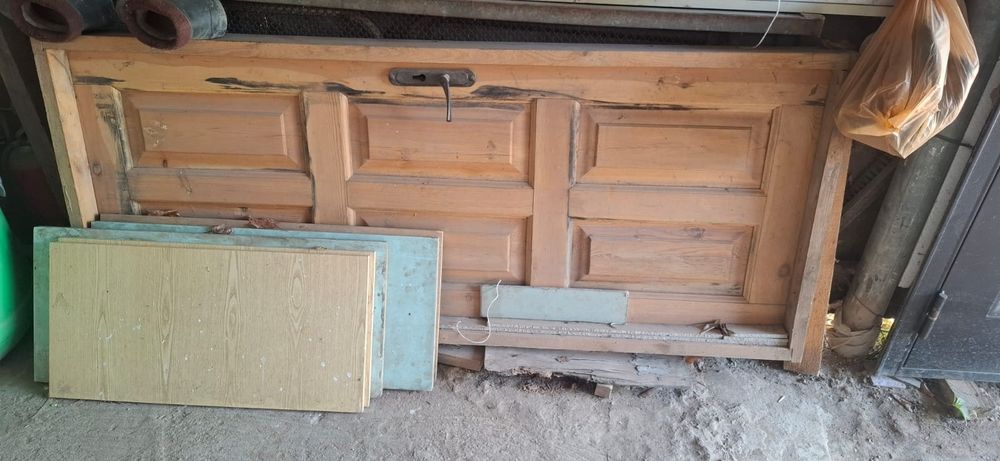 Дверь металлический и деревянный 210×90