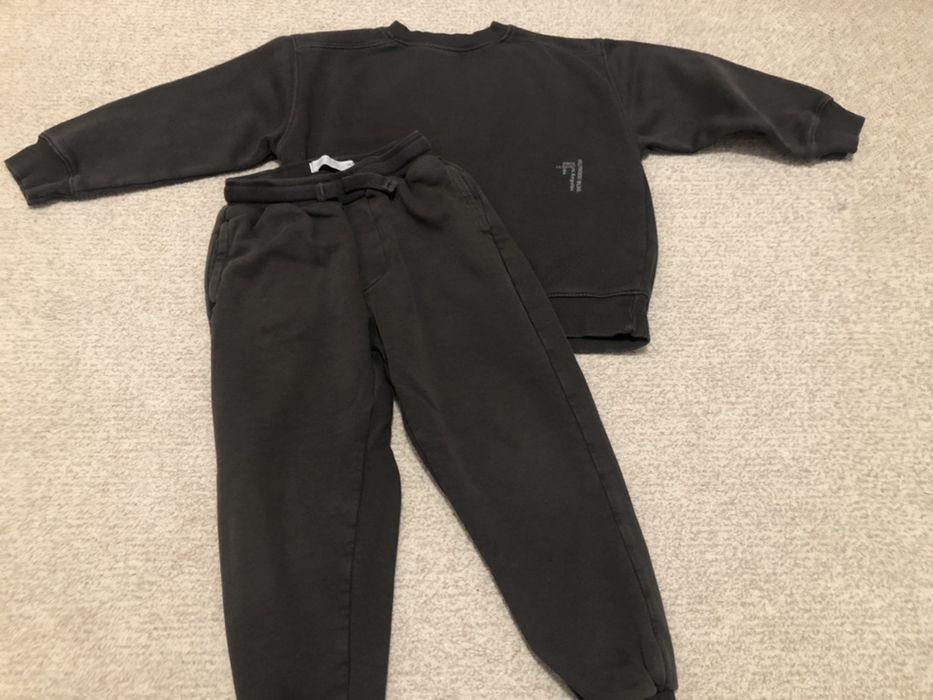 Trening, hanorac, jeans zara 122-128 mango name it