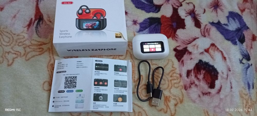 Безжични блутут слушалки.капси