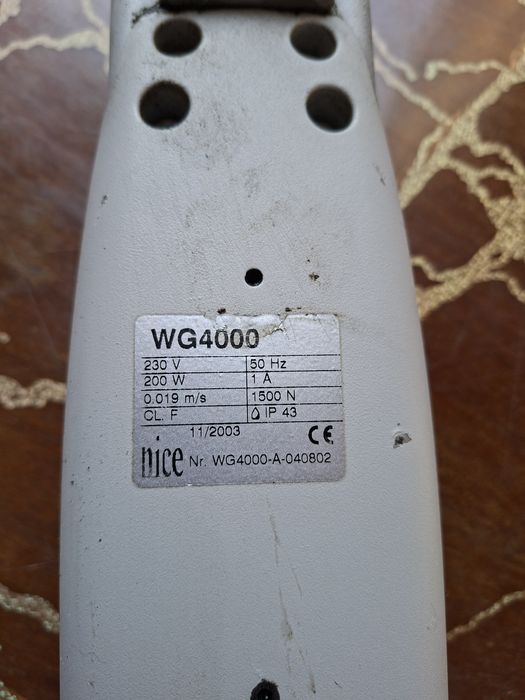 Motoare Nice WG 4000