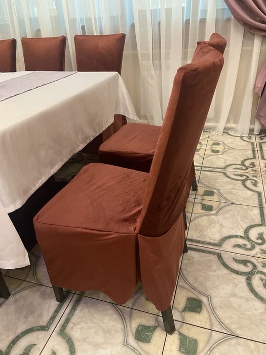 Пошив чехлов на стулья