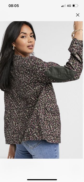 Geaca G-Star cu imprimeu leopard