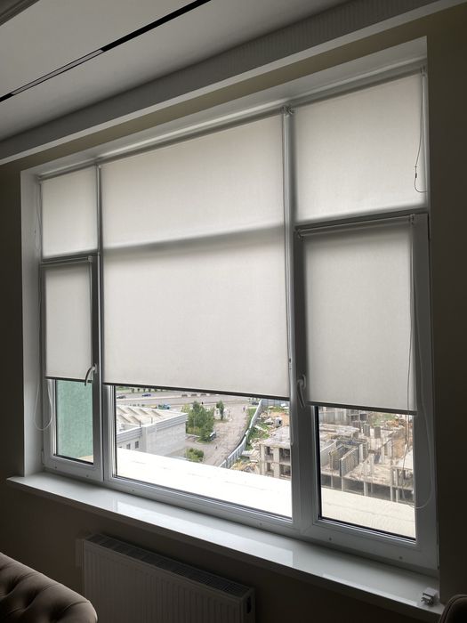 Ролл-шторы, жалюзи, день-ночь, блэкаут, горзионтальные/деревяные жалюз