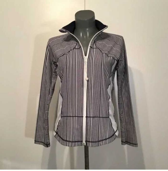 Пуловер с дълъг ръкав и спортен блузон