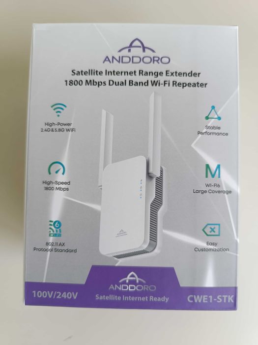 Internet extender Dual-Band Wi-Fi 6 - 1800Mbps, slot SIM card, stoc peste 500 bucati!