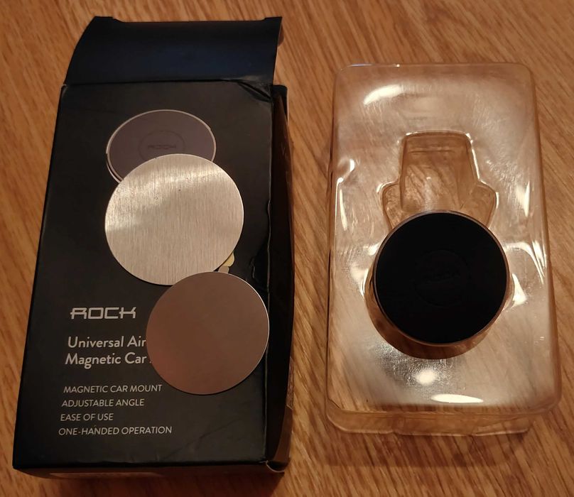 Suport auto magnetic universal pentru telefon mobil, marca ROCK®