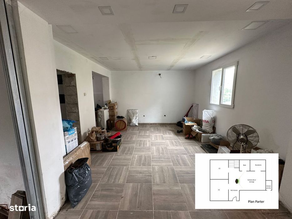 (Pers fizica) | 5 camere | accept schimb apt + diferenta | teren 1000m