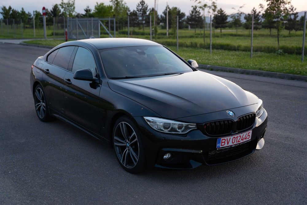 BMW Seria 4 420d M-Sport B47 190cp Hi-Fi CarPlay Memorii Ambientale R19