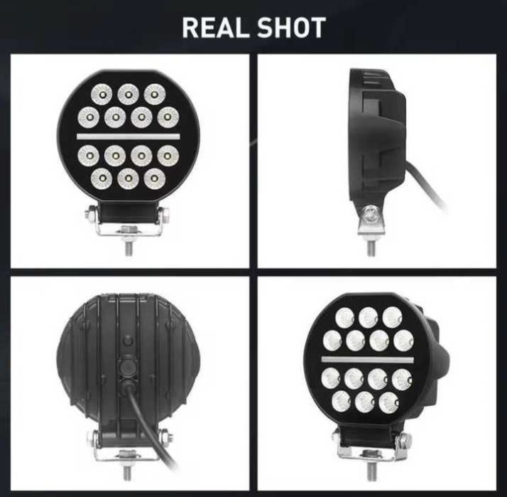 Диоден халоген LED светлини габарит, жълта 12/24V 50W