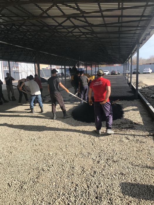 Асфальт Благоустройство территории