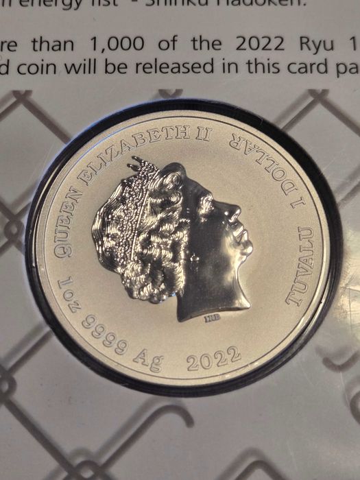 Цветни лимитирани сребърни  монети